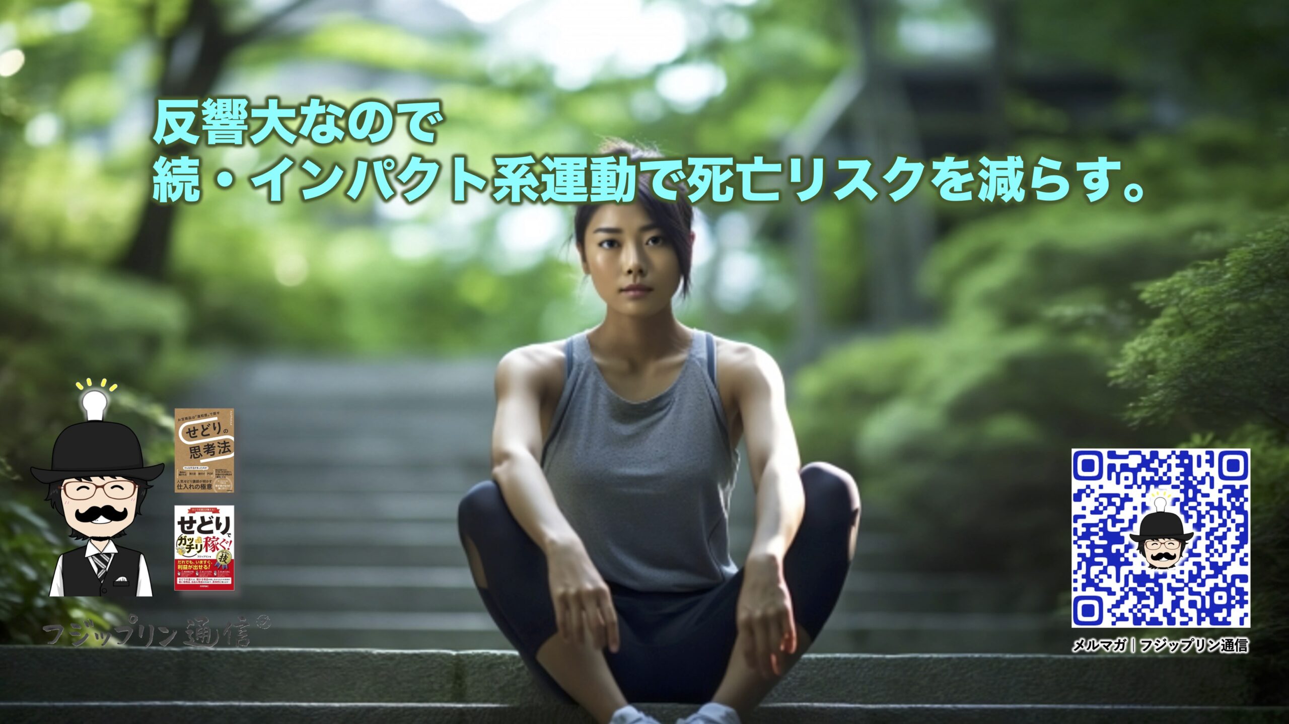 反響大なので続・インパクト系運動で死亡リスクを減らす。